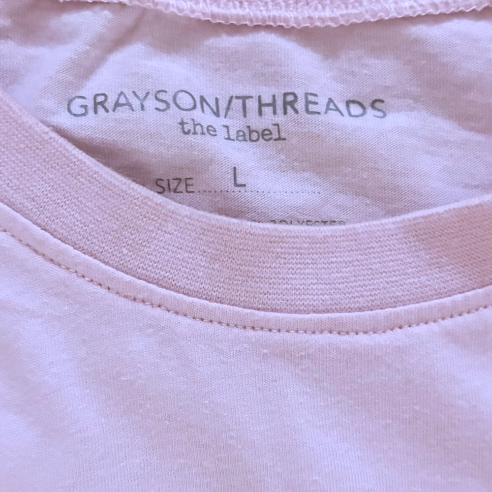 Grayson Threads Light Pink NYC 
T-Shirt Size Large - Picture 3 of 3